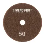 Kvalitný diamantový leštiaci kotúč Strend Pro Premium P50 s priemerom 100 mm je navrhnutý na precízne leštenie tvrdých materiálov