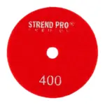 Kvalitný diamantový leštiaci kotúč Strend Pro Premium P400 s priemerom 100 mm je navrhnutý na precízne leštenie tvrdých materiálov