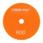 Kvalitný diamantový leštiaci kotúč Strend Pro Premium P800 s priemerom 100 mm je navrhnutý na precízne leštenie tvrdých materiálov