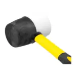 Kladivo Strend Pro HM231 450 g, 300mm, gumené, BlackWhiteHead, sklolaminátová rúčka,TPR - Image 3