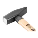 Kladivo Strend Pro HM100 1000 g, zámočnícke, drevená rúčka, dĺžka násady 360mm - Image 3