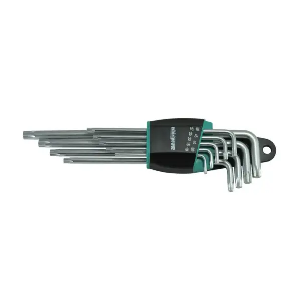 Sada kľúčov Whirlpower® 158-1109, 9 dielna, predĺžená, Torx, ExtraLong