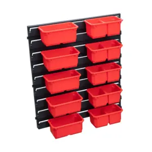 Organizér by nemal chýbať vo výbave vašej dielne. Je vhodný na prehľadné a praktické uskladnenie náradia.