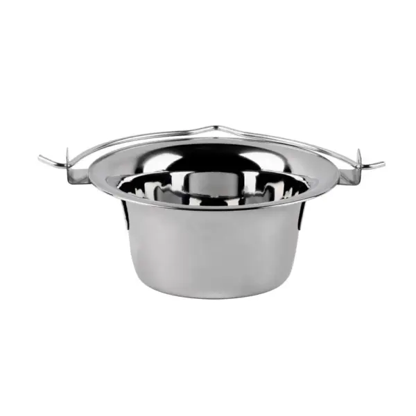 <p>Nerezový kotlík :<br />- priemer: 17 cm<br />- výška: 9 cm<br />- objem: 0