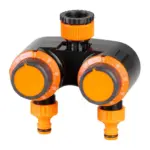 Strend Pro Garden – Záhradný 2-cestný rozbočovač s mechanickým časovačom