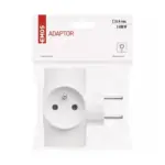 Zásuvka EMOS P0024N, rozbočovacia, biela, 3× 2P + PE, 250V/16A max.3680W - Image 3