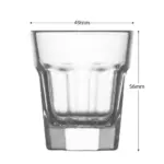 Pohár Aras, LAV, sklenený, na likér/destilát, 45 ml, 49x56 mm, bal. 6 ks - Image 4