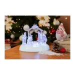 Dekorácia MagicHome Vianoce, betlehem, 7x LED, 3xAAA, akryl, 19,5x14x17,5 cm - Image 3
