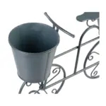 Dekoračný stojan na kvetináče MAGICHOME v podobe elegantného retro bicykla je štýlovým doplnkom do vášho interiéru aj exteriéru. S rozmermi 50 × 15 × 37 cm poskytuje priestor na dva kvetináče