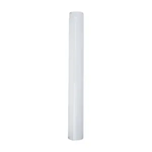 Biela smaltovaná rura s dĺžkou 1000 mm a priemerom 120 mm je ideálna pre kuchynské či kúpeľňové potreby. Je odolná voči korózii a pekný dizajn dodá vašej domácnosti štýlový vzhľad.