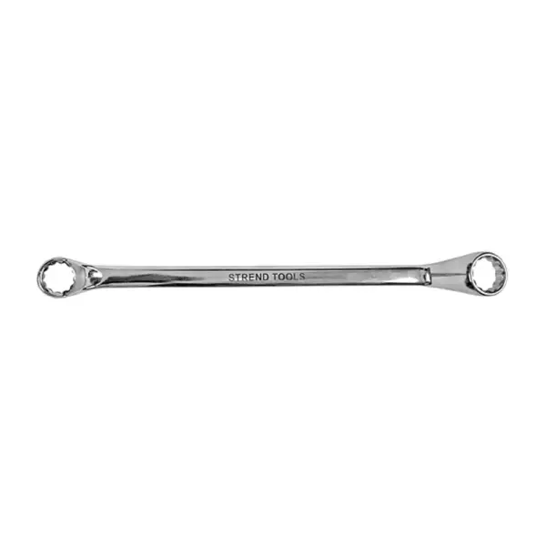 Kľúč HR32510 16x18 mm • DIN838, očkový, vyhnutý 75°, Cr-V