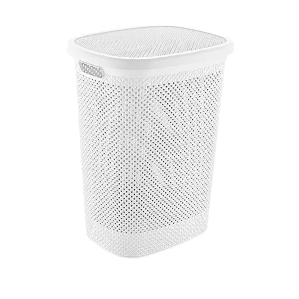 <p>Kvalitný a pekný kôš na prádlo s poklopom s moderným vzhľadom. Priedušný po celom obvode. </p>