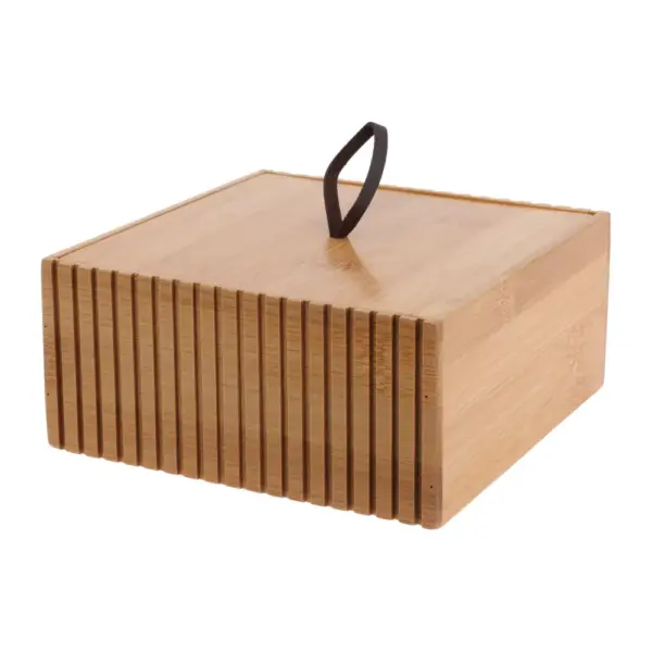 Kúpeľnový box Bamboo 15x15x7 cm