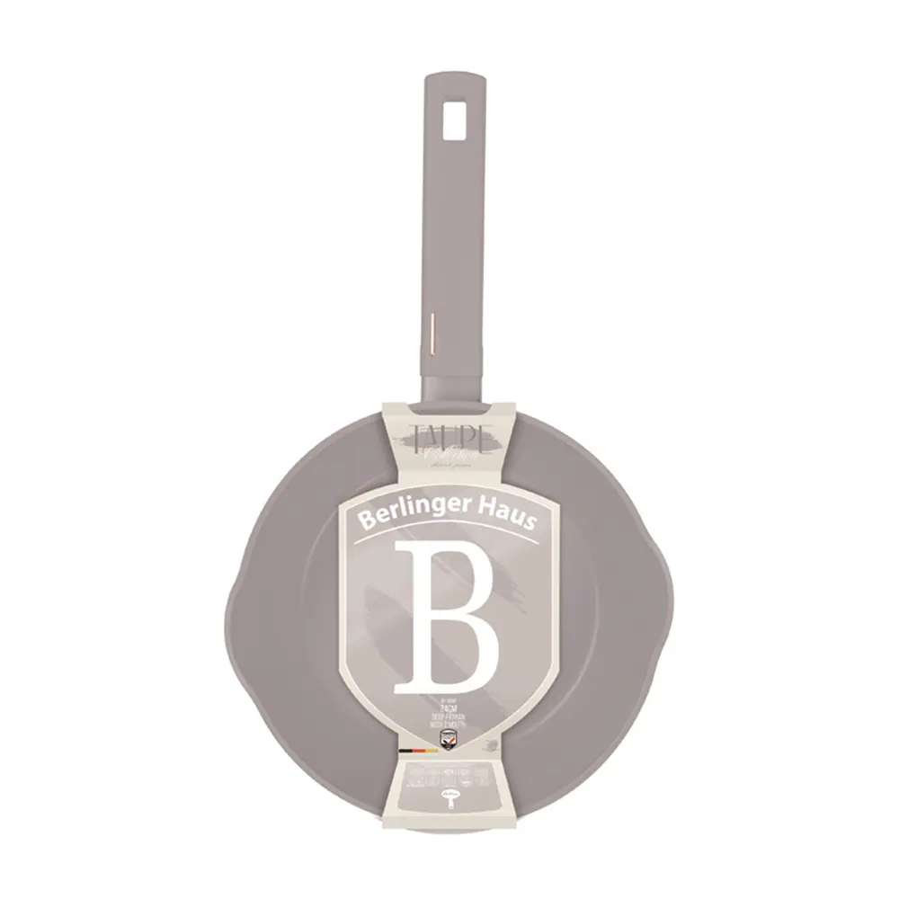 Hlboká panvica s dvojitým nalievacím výčnelkom (24 cm) z kolekcie Taupe Collection je ideálnym riešením pre moderné kuchyne