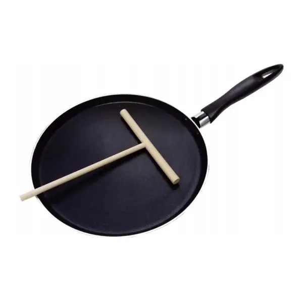 <p>Panvica vhodná na všetky typy sporákov vrátane indukcie. Vhodné do myčky riadu. V sete s paličkou na rovnomerné rozotretie cesta.   </p>