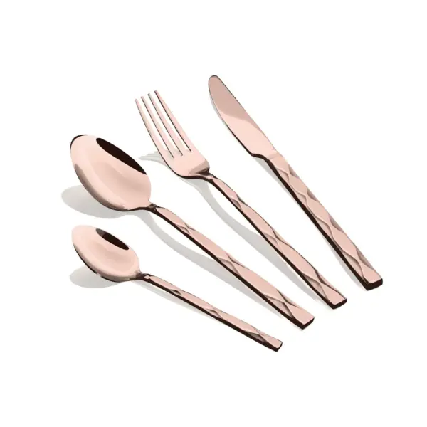 Príbor 24D mirror Rose Gold 3082