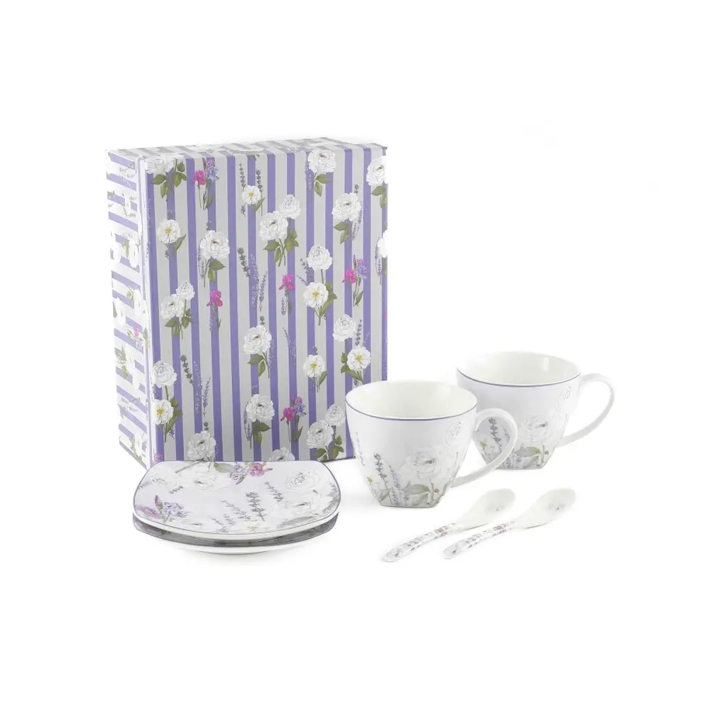 Porcelánová sada. Sada obsahuje 2ks šálka